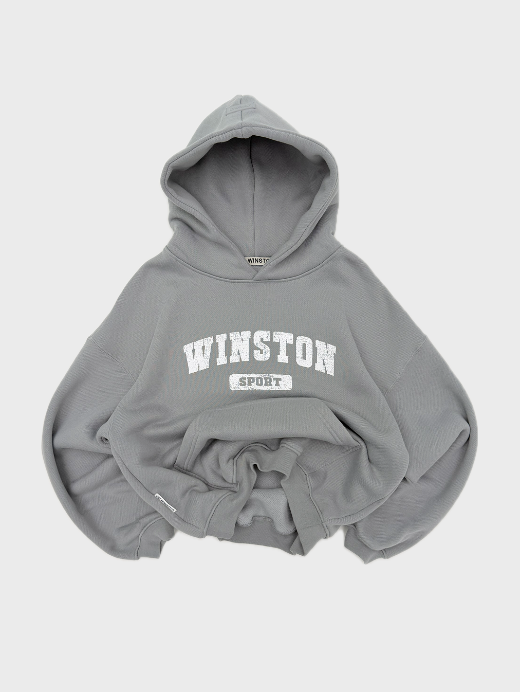 COLLEGE HOOD - GREY