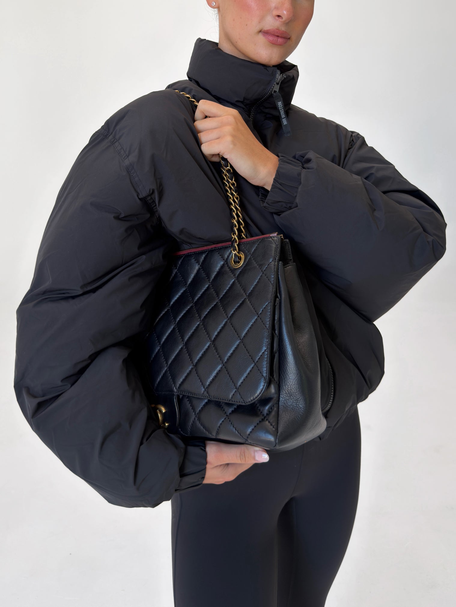 PUFFER JACKET - BLACK