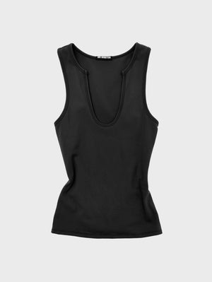 POINTED TANK - BLACK