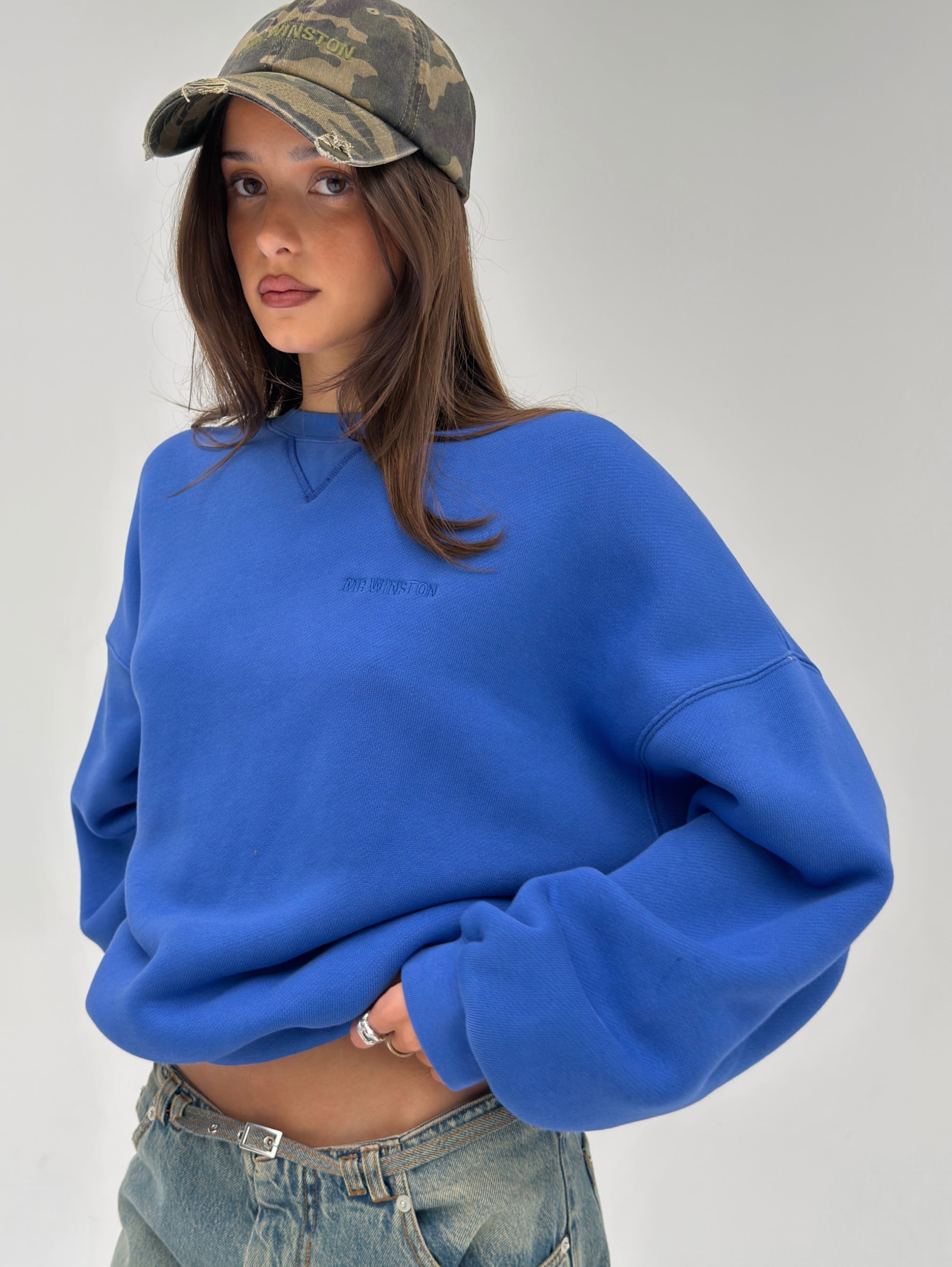 STAPLE CREWNECK - ROYAL
