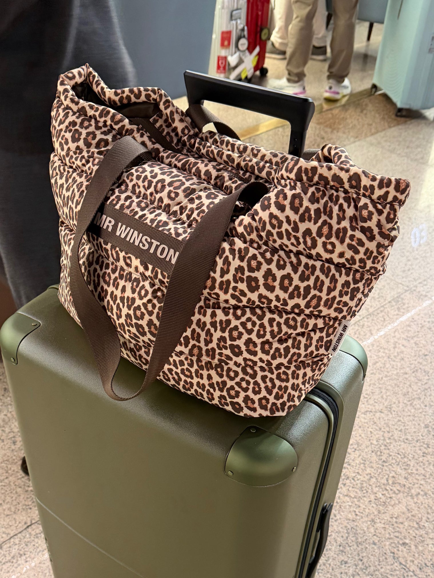 LEOPARD TOTE