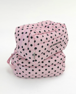 BABY PINK POLKA PUFF