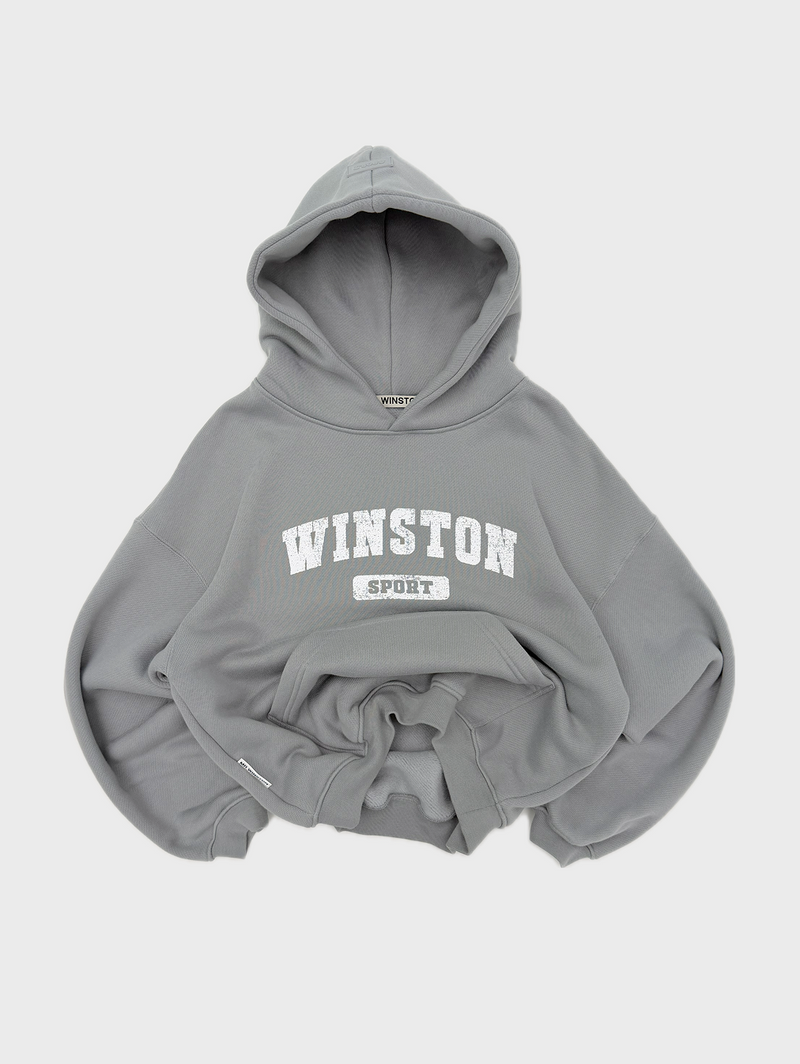 COLLEGE HOOD - GREY