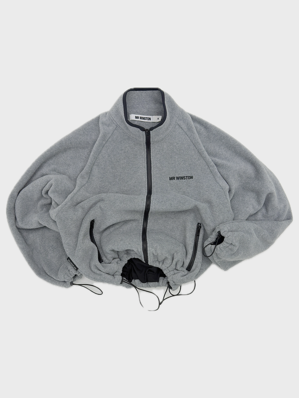 POLAR FLEECE JACKET - GREY