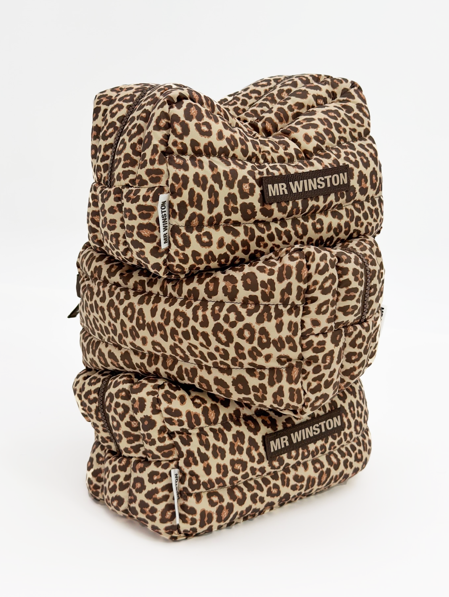 LEOPARD PUFF BAG