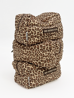 LEOPARD PUFF BAG