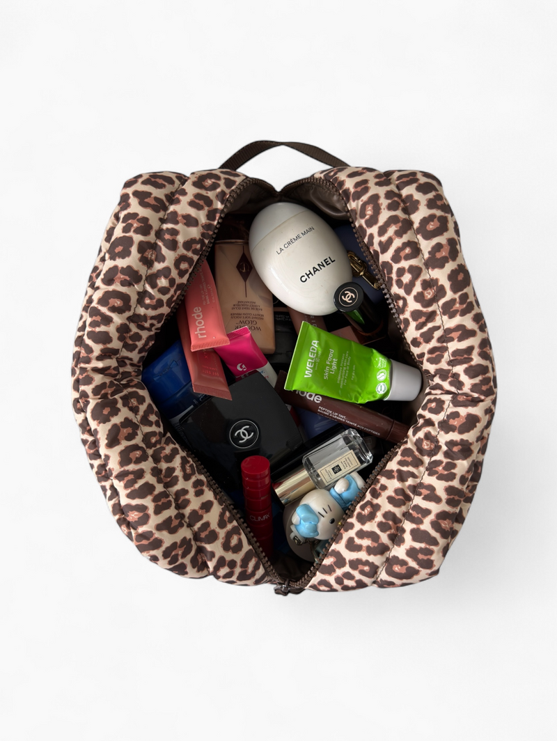 LEOPARD PUFF BAG