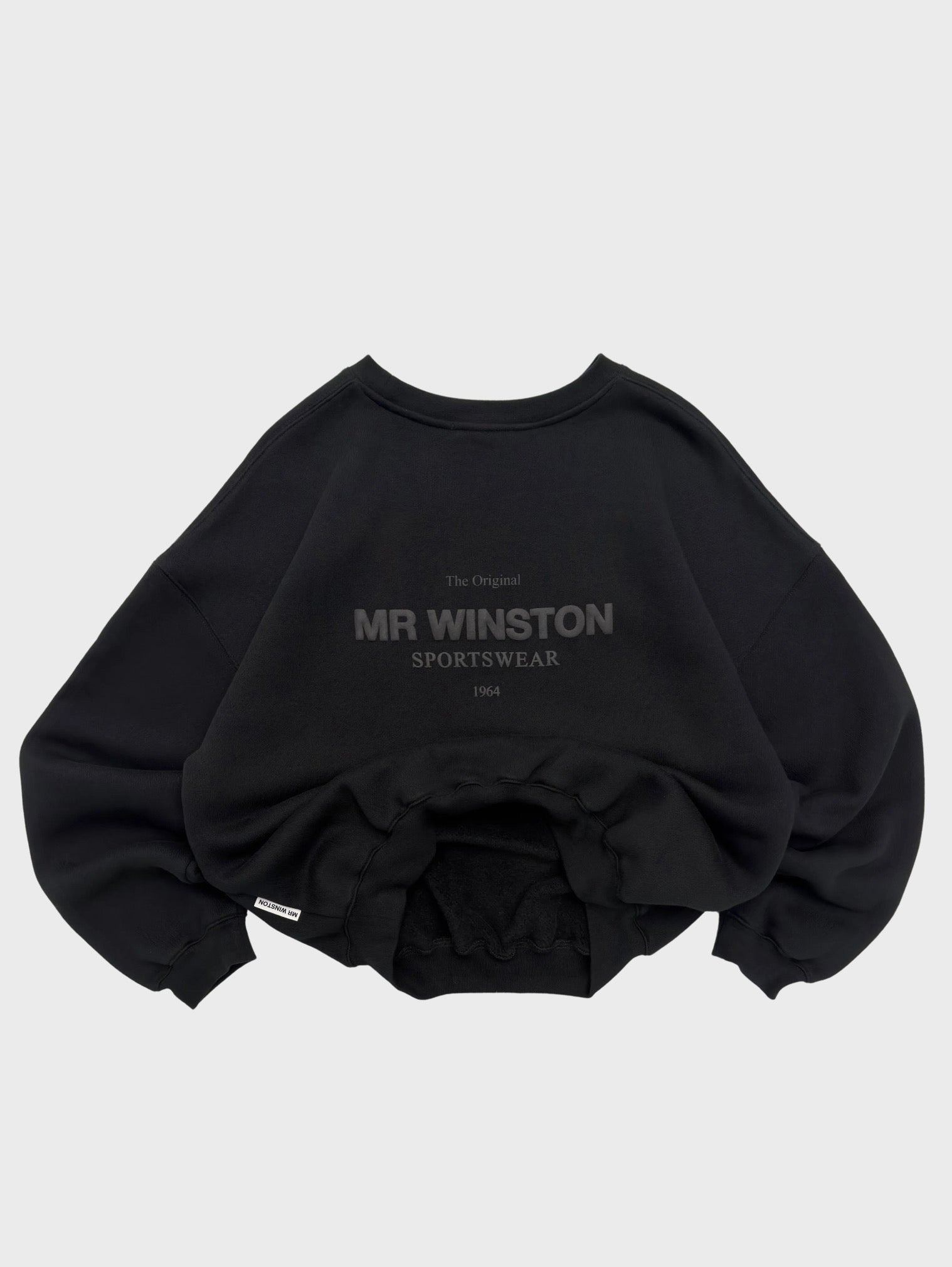 PUFF CREWNECK - BLACK