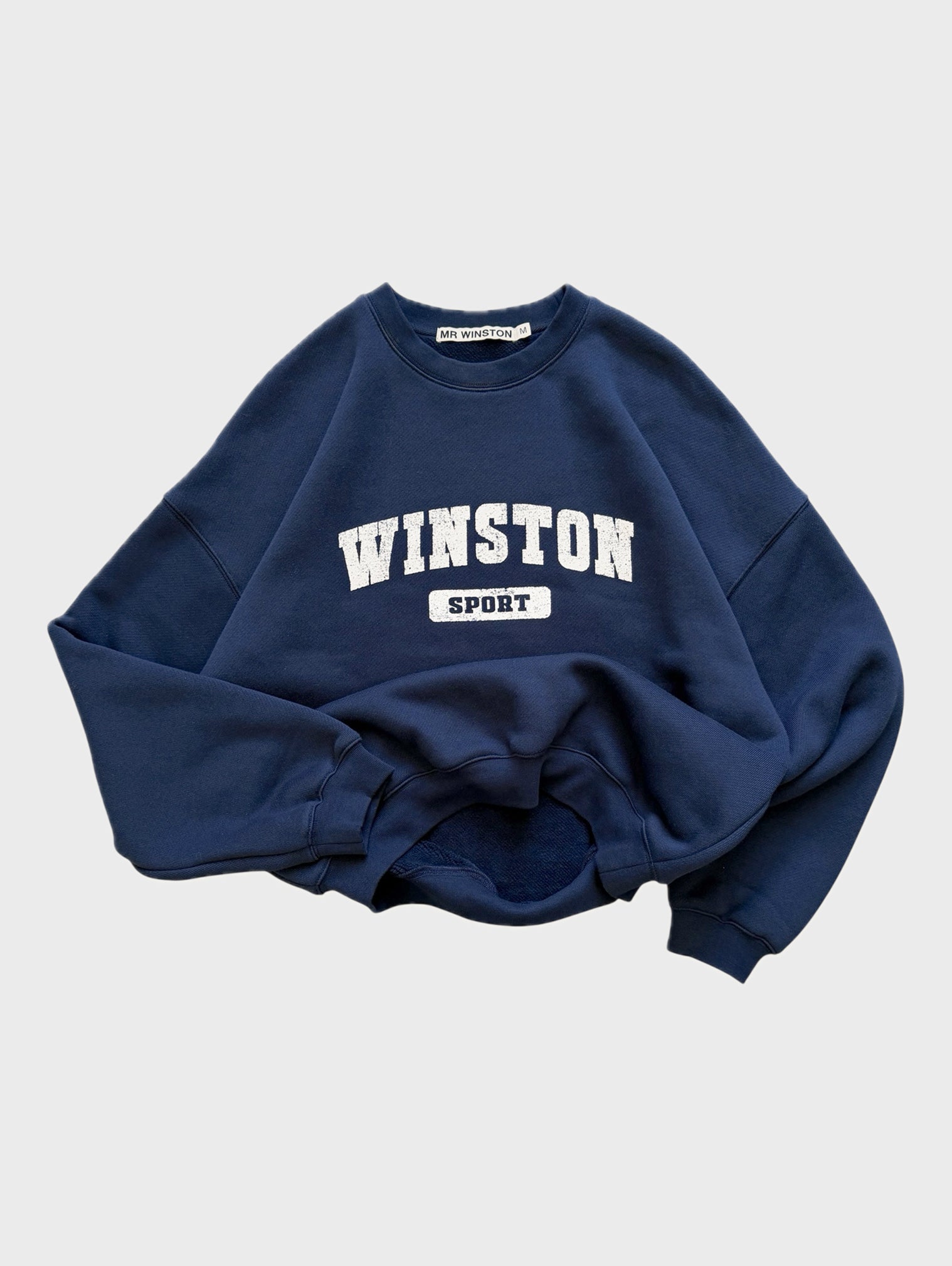 COLLEGE CREWNECK - NAVY