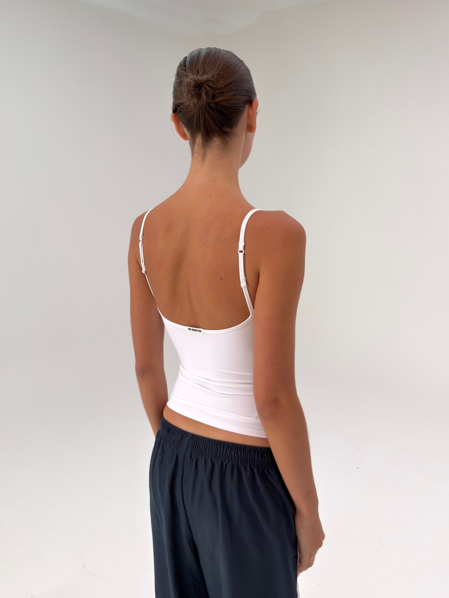 SCOOP SINGLET - WHITE